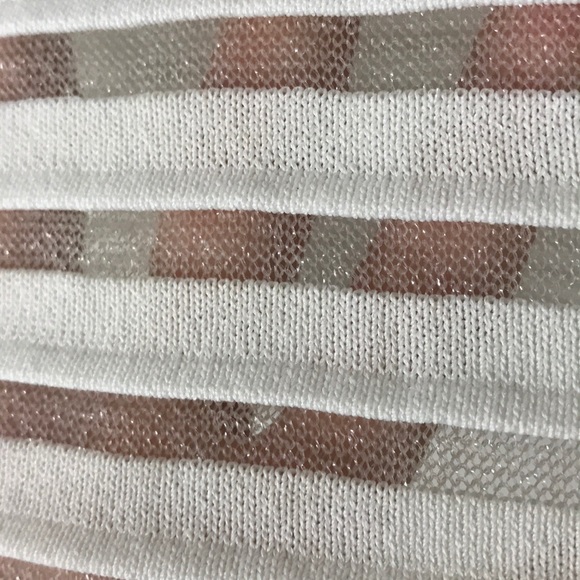 Zara white striped shirt Size S - Picture 6 of 6